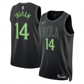 Dres New Orleans Pelicans Brandon Ingram Nike 2023-24 City Edition Plava Swingman
